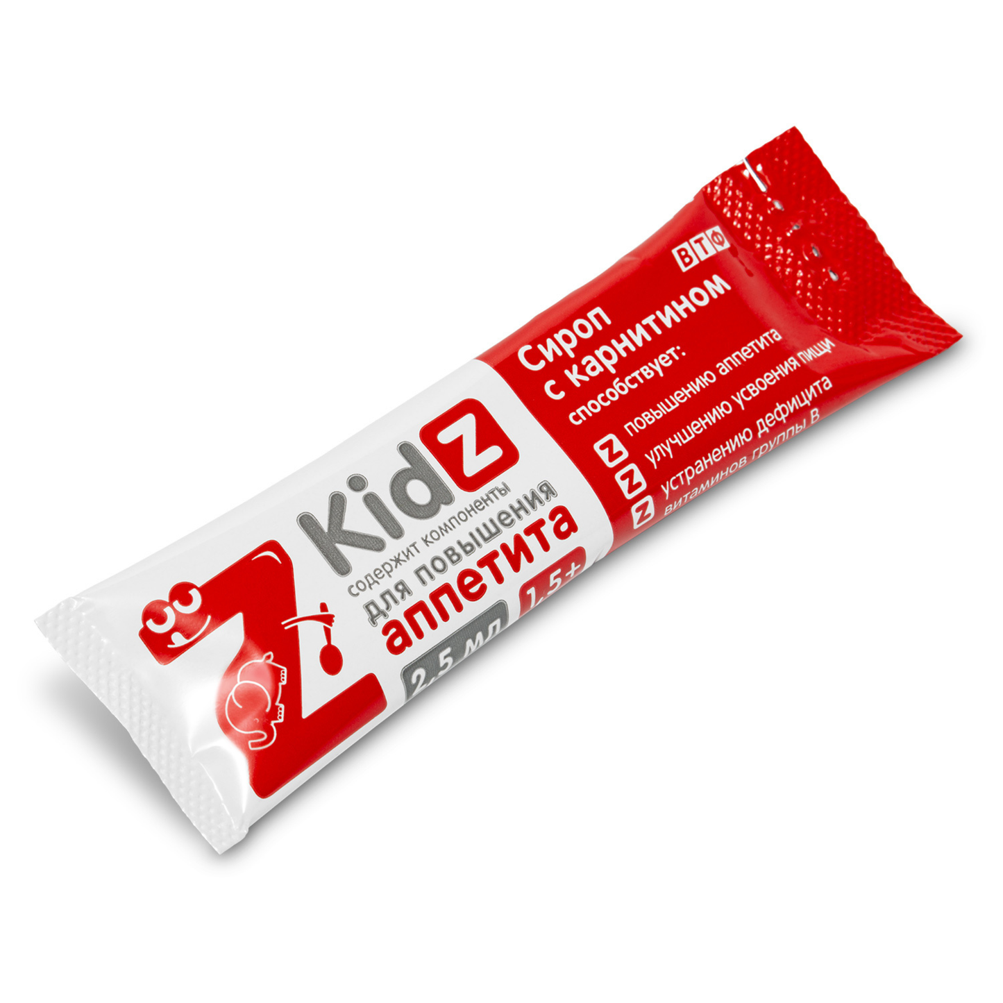 Kidz օշարակ կարնիտինով 20 փաթեթ