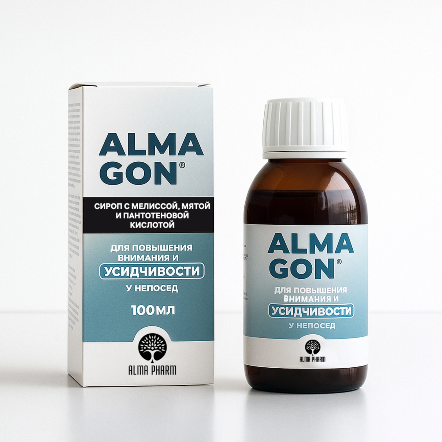 ԱԼՄԱգոն VitB5 VitB6 Mg օշարակ 100մլ