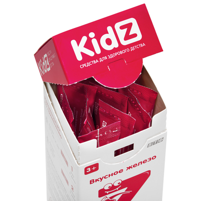 Kidz համեղ երկաթ 10 փաթեթ