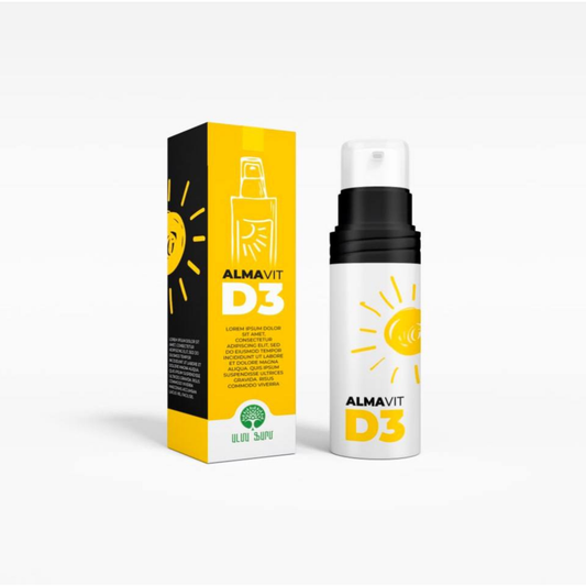 ALMAvit Վիտամին D3 հեղուկ սփրեյ 500ME 25մլ