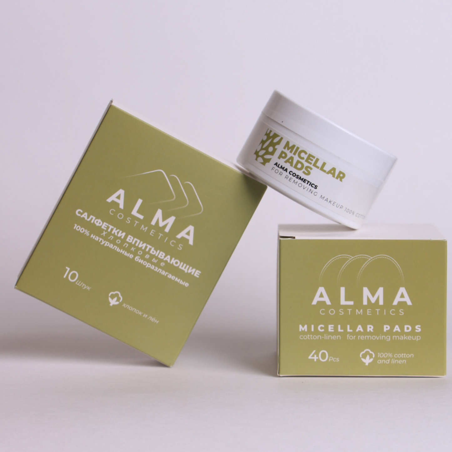 ALMA Միցելյար սկավառակներ 40 հատ